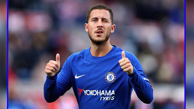 Eden Hazard, pemain megabintang Chelsea.
