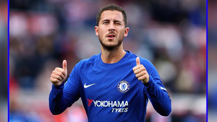 Eden Hazard, pemain megabintang Chelsea. - INDOSPORT