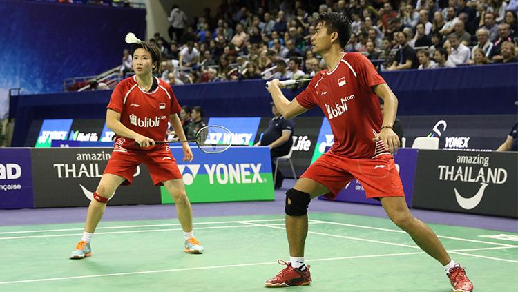 Tontowi Ahmad/Liliyana Natsir. Copyright: HUMAS PBSI