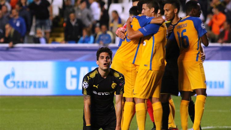 APOEL sukses menahan imbang Dortmund. Copyright: Malay Mail Online