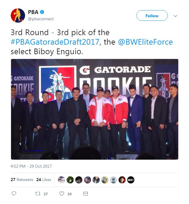 Philippine Basketball Association (PBA) Copyright: PBA