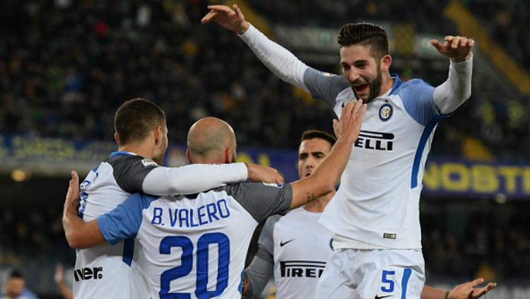 Hellas Verona vs Inter Milan. Copyright: INDOSPORT