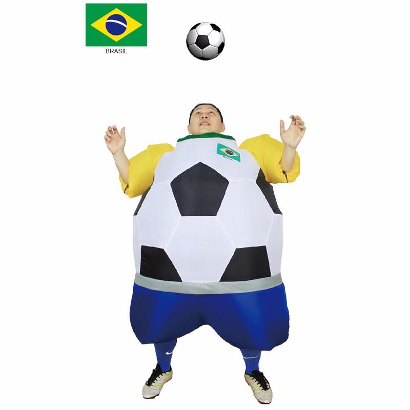 Brasil Football Player Halloween Costume Copyright: Internet