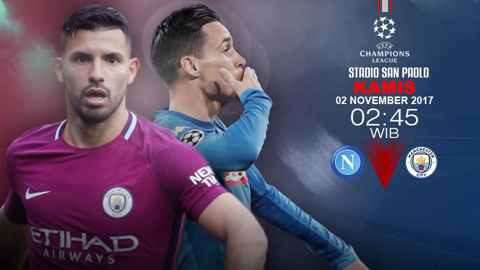 Prediksi Napoli vs Manchester City. Copyright: Grafis: Eli Suhaeli/INDOSPORT