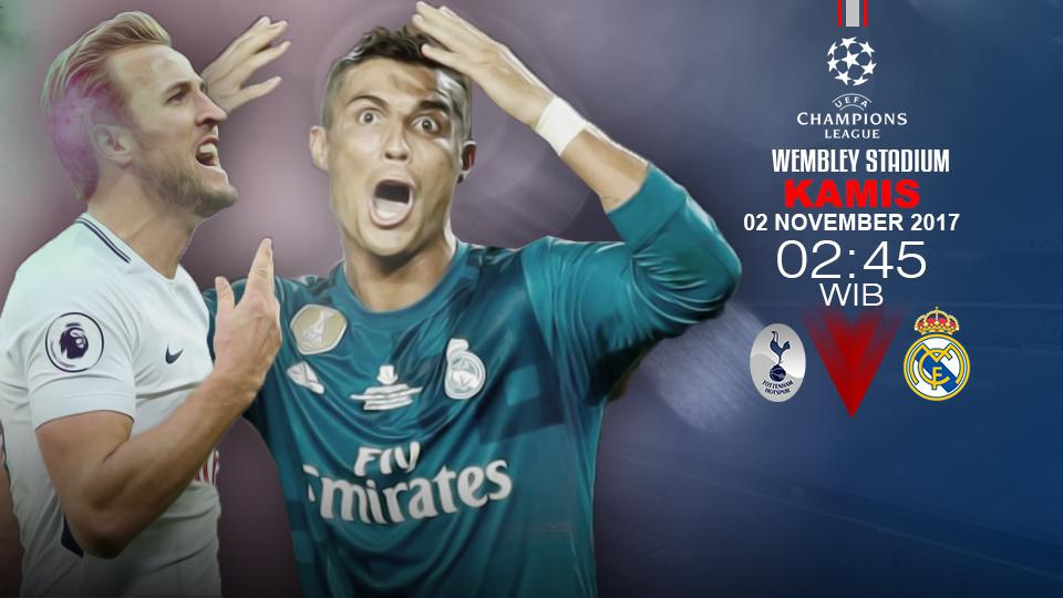 Prediksi Tottenham Hotspur vs Real Madrid. Copyright: Grafis: Eli Suhaeli/INDOSPORT