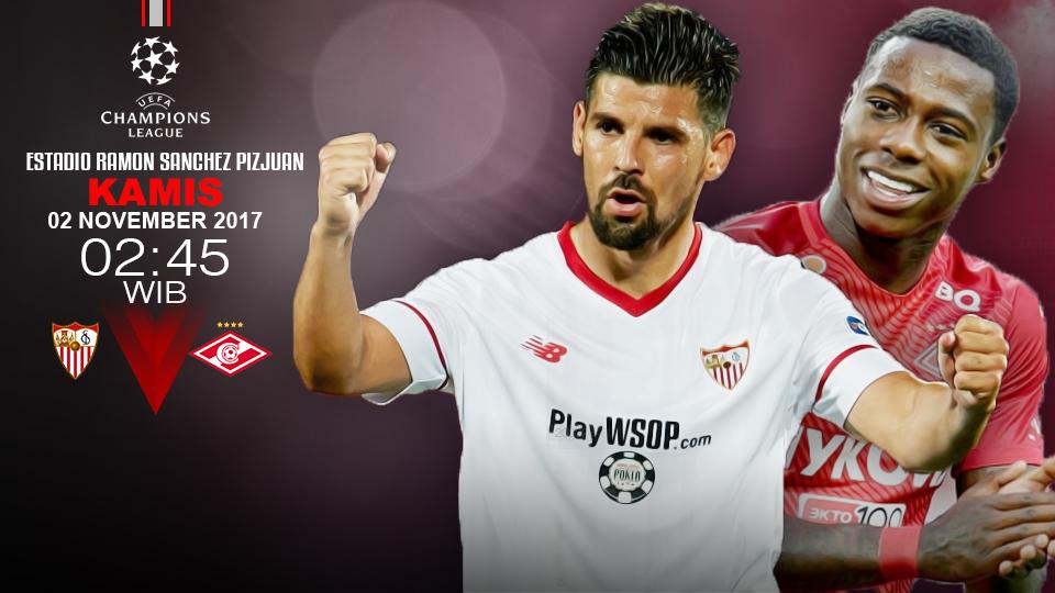 Prediksi Sevilla vs Spartak Moscow.