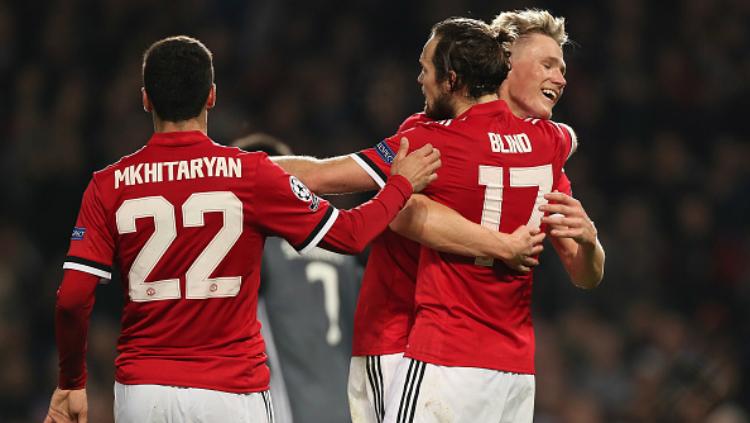 Manchester United vs Benfica. Copyright: INDOSPORT