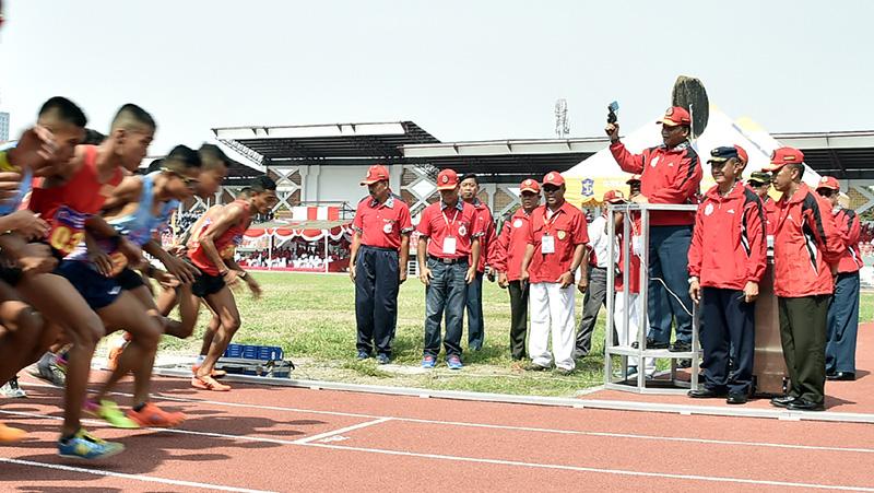 412 Atlet ikuti Kejurnas Atletik Piala Panglima TNI 2017.