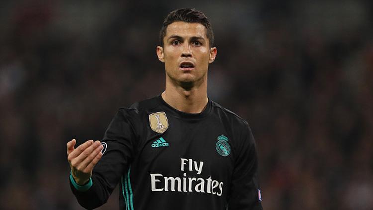 Cristiano Ronaldo, pemain megabintang Real Madrid.