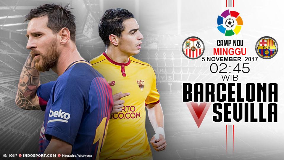 Prediksi Barcelona vs Sevilla Copyright: Grafis:Yanto/Soicaumienbac.cc