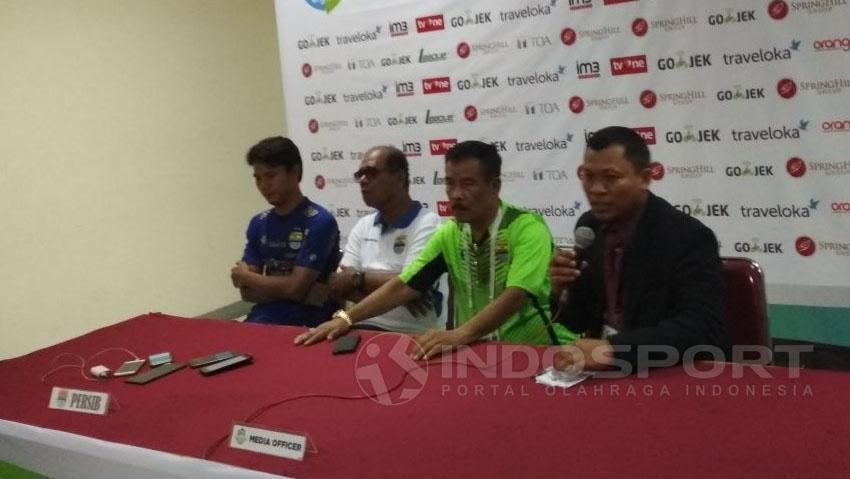 Preskon Persib Bandung Copyright: Muhammad Adi Yahya/Indosport.com
