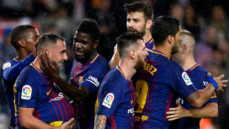 Barcelona vs Sevilla. Copyright: INDOSPORT