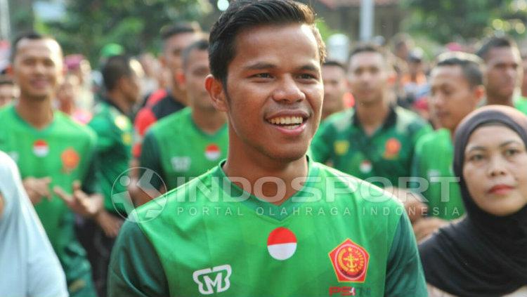 Manahati Lestusen Copyright: INDOSPORT/Zainal Hasan