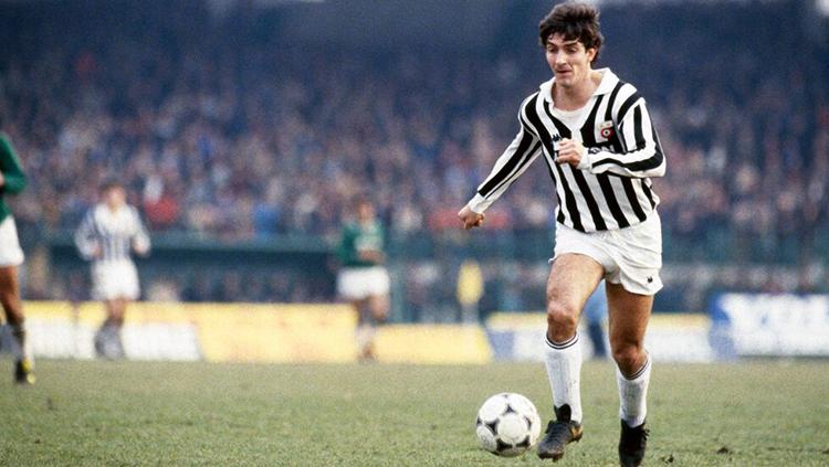 Eks striker Juventus, Paolo Rossi yang sempat tersandung masalah skandal suap.