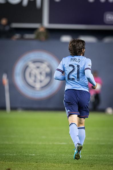 Andrea Pirlo di laga terakhir bersama New York City FC. Copyright: INDOSPORT