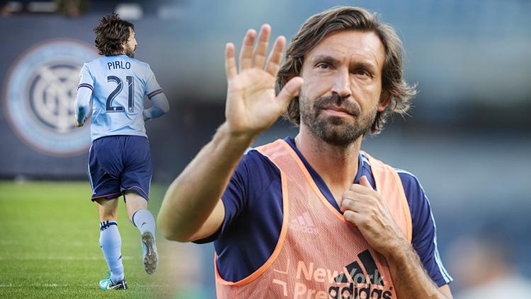 Andrea Pirlo. Copyright: Getty Images