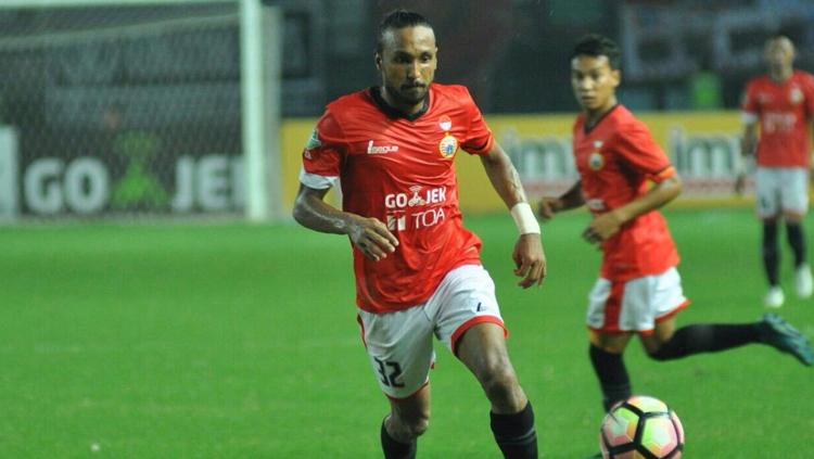 Gelandang Persija Jakarta, Rohit Chand. Copyright: Persija