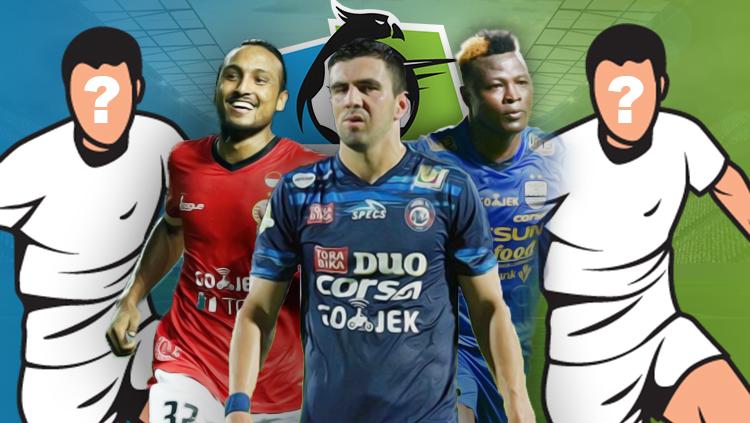 Rohit Chand, Ahmet Atayew, dan Ezechiel Ndouassel.