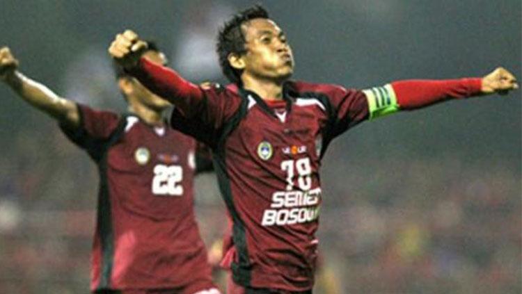 Andi Oddang, mantan kapten PSM Makassar yang pernah bela Medan Jaya. Copyright: Istimewa