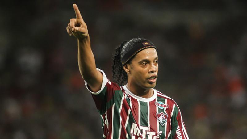 Ronaldinho saat masih membela Fluminense.
