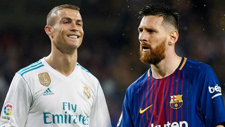 Berikut tersaji lima rivalitas yang paling dikenal di dunia sepak bola, dimana salah satunya adalah rivalitas Lionel Messi dan Cristiano Ronaldo. - INDOSPORT