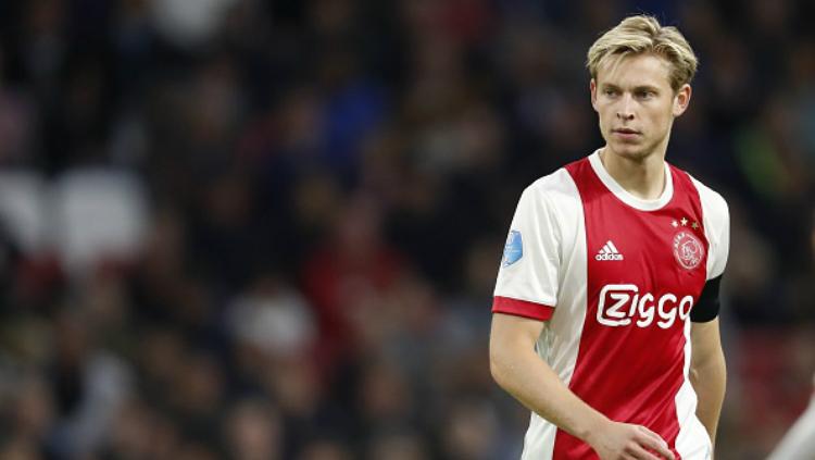 Pemain Ajax Amsterdam, Frenkie de Jong. Copyright: INDOSPORT