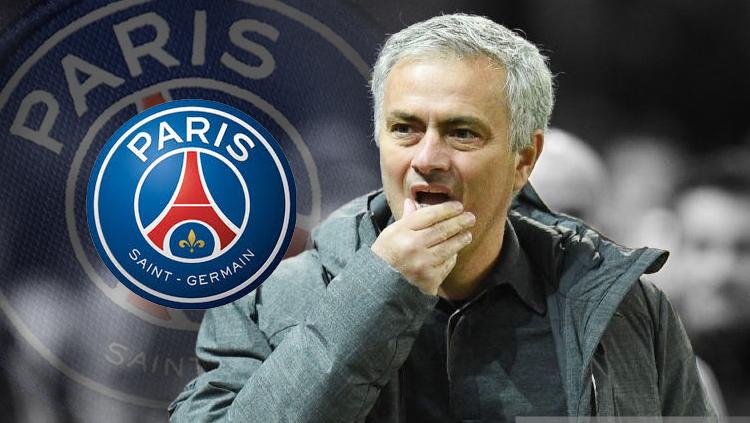 PSG niat bajak Jose Mourinho dari Manchester United. Copyright: INDOSPORT