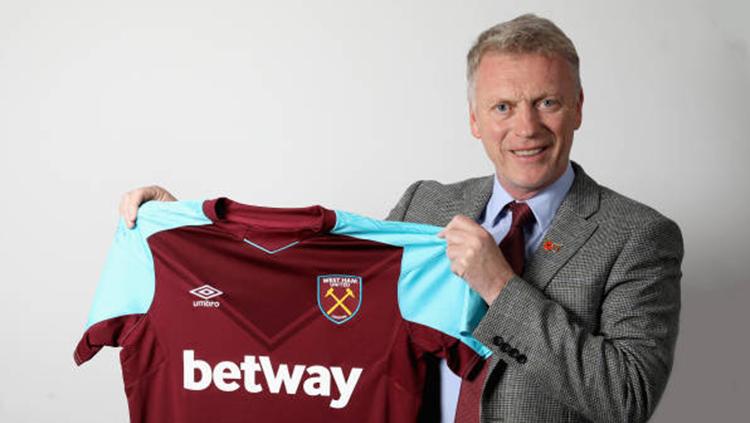 David Moyes resmi jadi pelatih West Ham United. Copyright: INDOSPORT