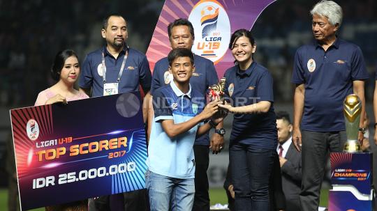 Pencetak gol terbanyak di Liga 1 U-19.