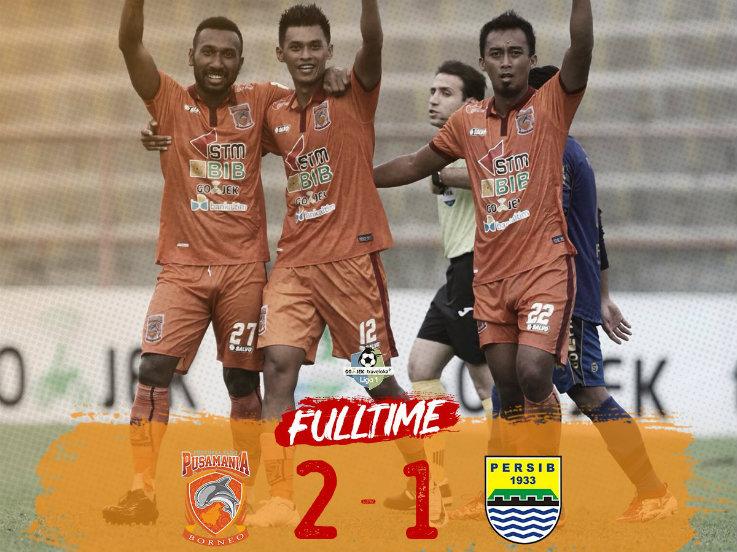 Borneo FC 2-1 Persib Copyright: Twitter Borneo FC