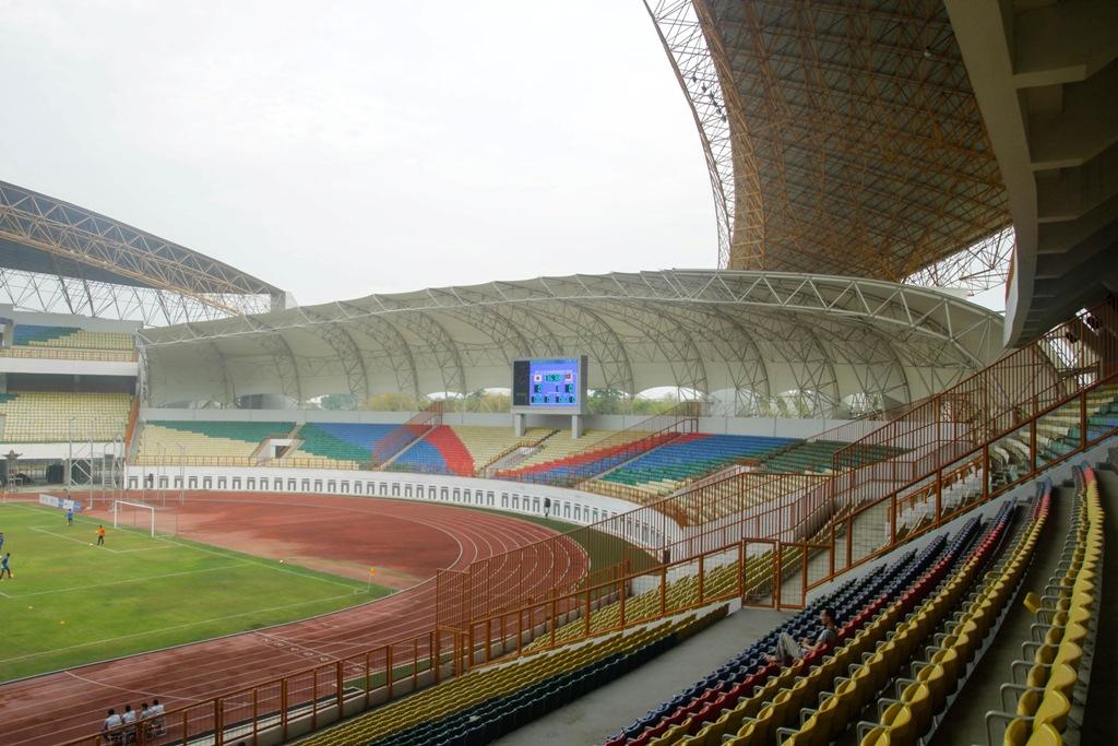Stadion Wibawa Mukti Cikarang Copyright: INDOSPORT/Abdurrahman.R