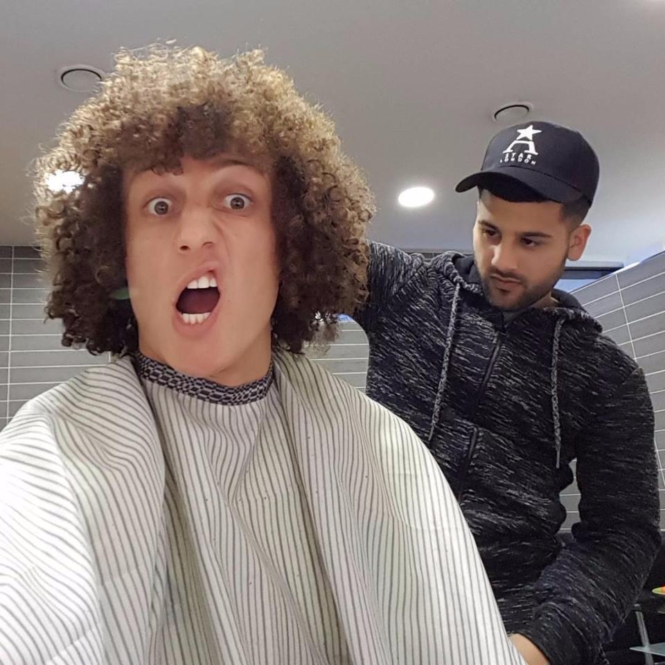 David Luiz. Copyright: Instagram