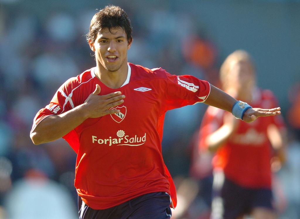 Sergio Aguero saat masih memperkuat Independiente. Copyright: GolazoArgentino