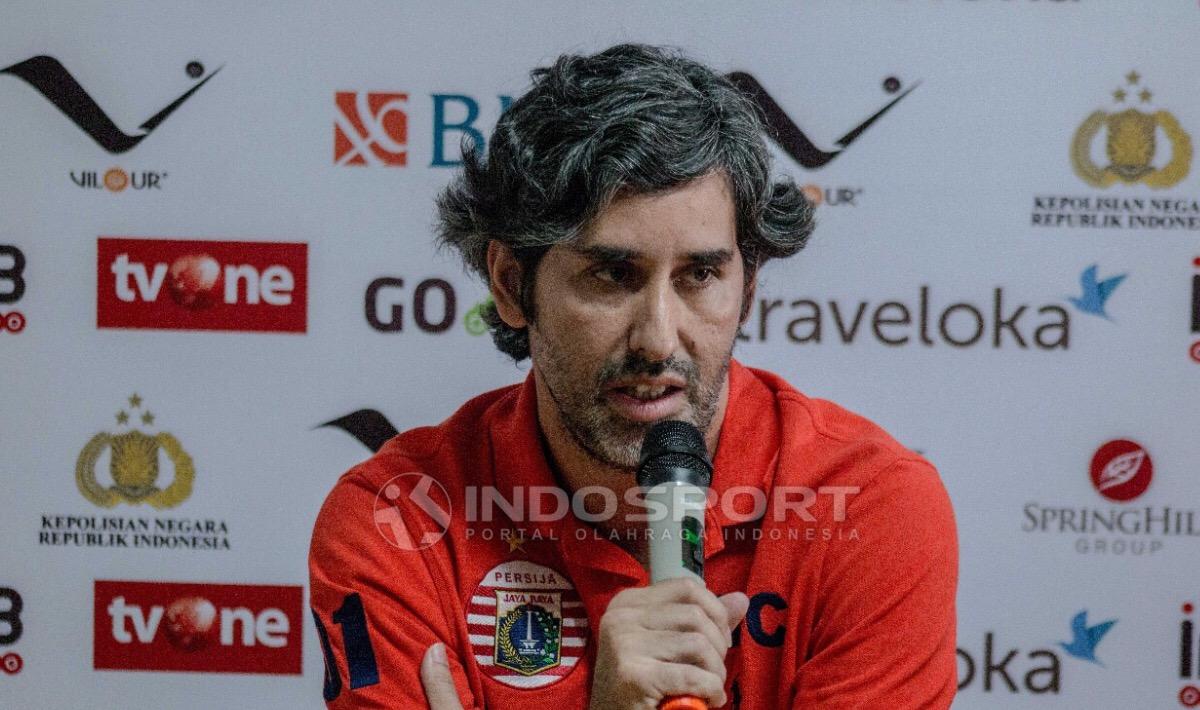 Pelatih Persija Jakarta Stefano Cugurra Teco.
