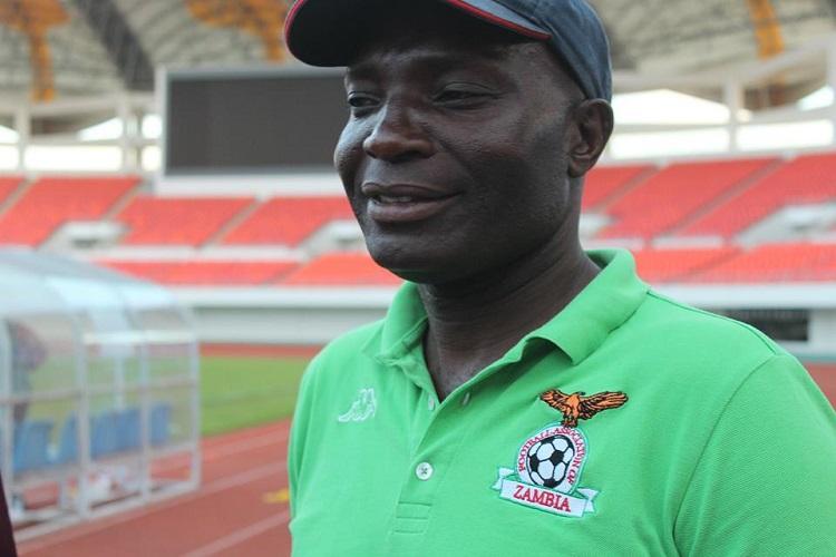 Wedson Nyirenda pelatih Zambia.