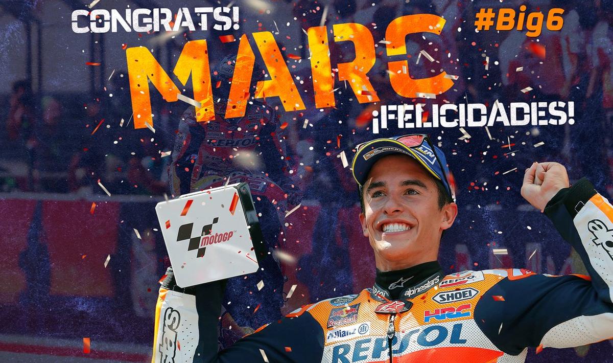 Aksi Selebrasi Marc Marquez Juara Dunia MotoGP 2017 INDOSPORT