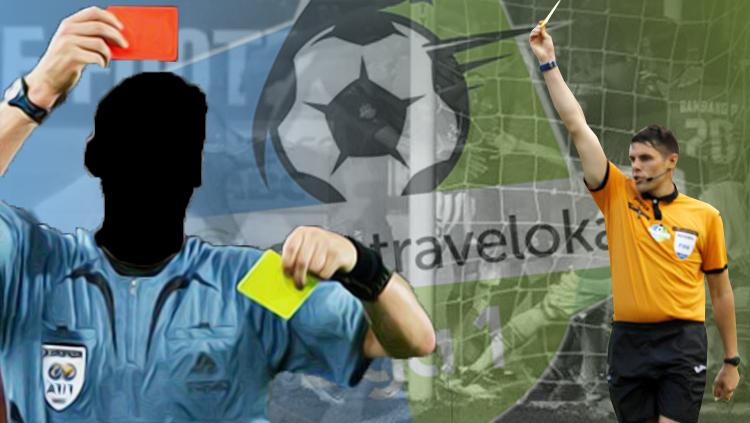 Deretan wasit Kontroversial di Liga 1 2017.