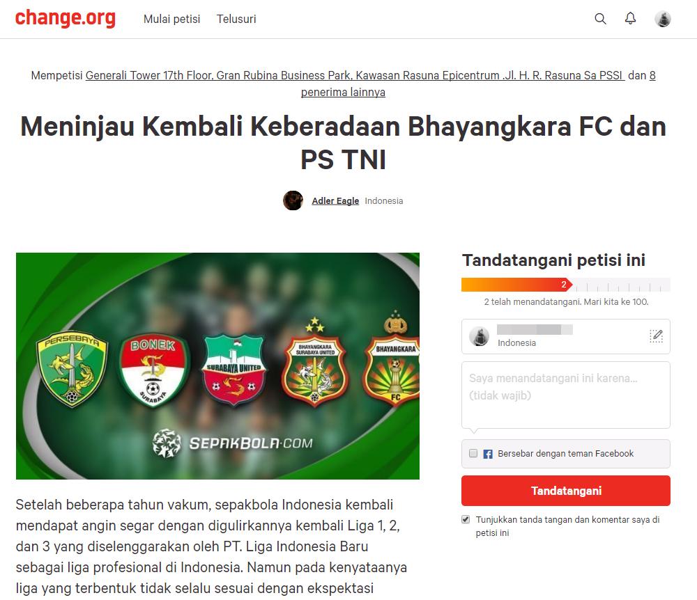 Bhayangkara FC dan PS TNI. Copyright: Istimewa
