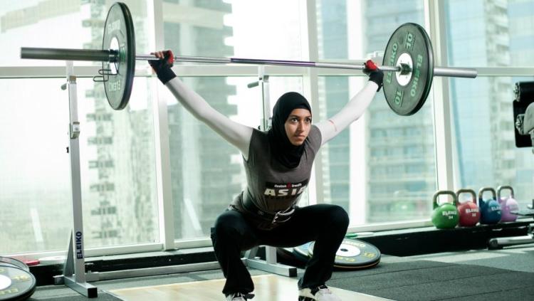 Atlet Angkat Besi, Amna Al Haddad