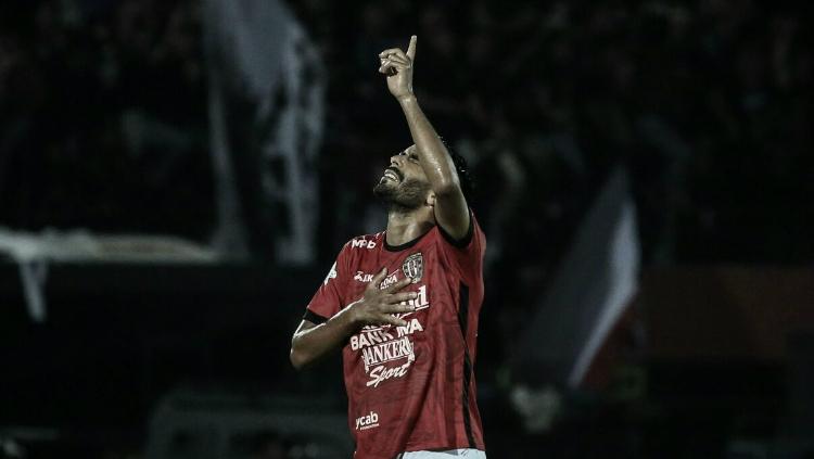 Marcos Flores saat masih membela Bali United.