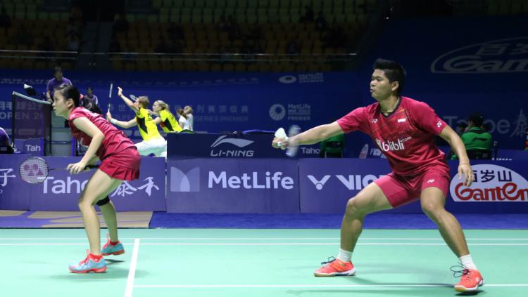 Praveen Jordan/Debby Susanto tersingkir di babak pertama China Open 2017. Copyright: Humas PBSI