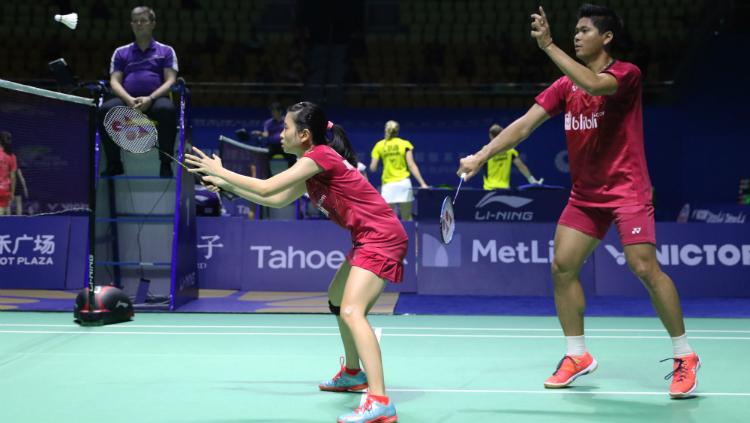 Praveen Jordan/Debby Susanto tersingkir di babak pertama China Open 2017. Copyright: Humas PBSI