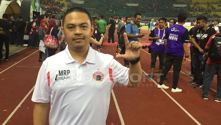 COO Persija, Muhammad Rafil Perdana. Copyright: Muhammad Adiyaksa/INDOSPORT