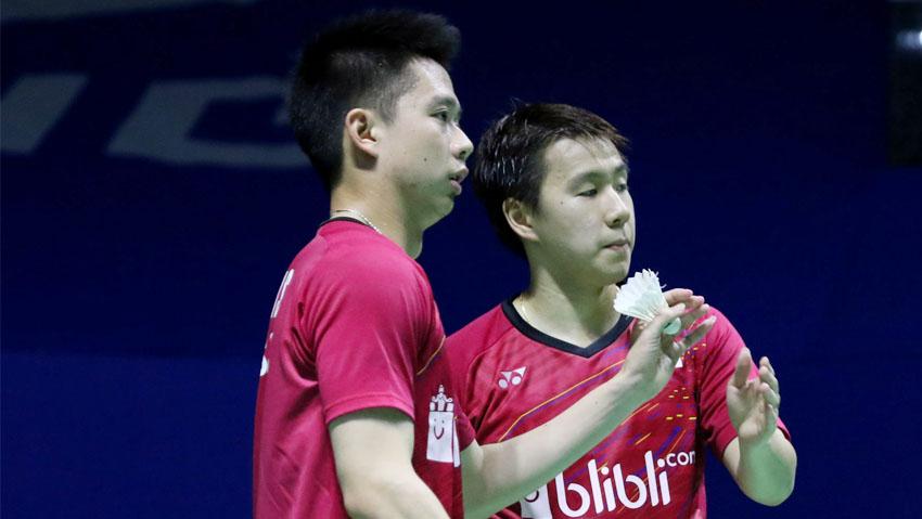 Kevin Sanjaya Sukamuljo dan Marcus Fernaldi Gideon Copyright: badmintonindonesia.org