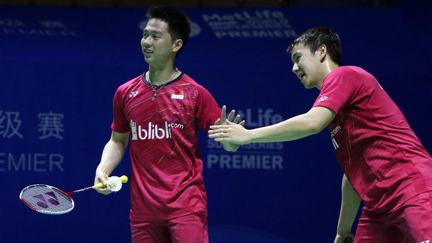 Kevin Sanjaya Sukamuljo dan Marcus Fernaldi Gideon
