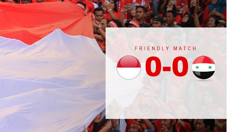 Babak pertama Timnas Indonesia vs Suriah U-23.