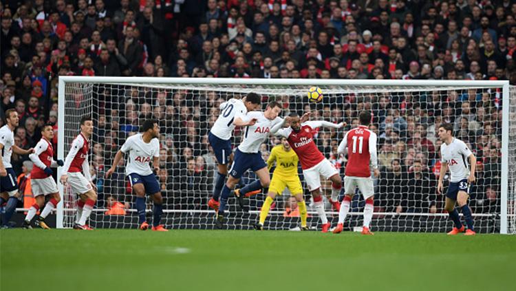 Arsenal vs Tottenham Hotspur. Copyright: INDOSPORT