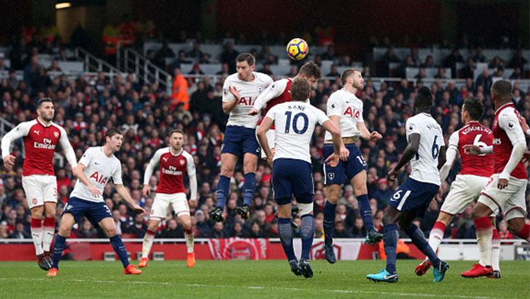 Arsenal vs Tottenham Hotspur. Copyright: INDOSPORT