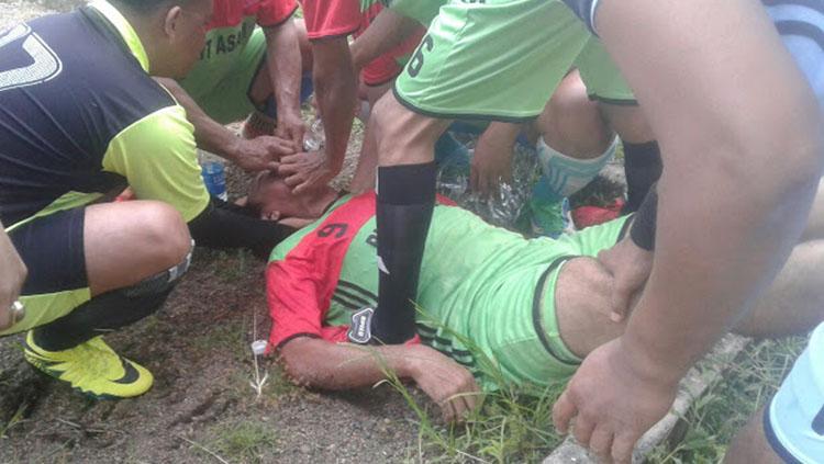 Monang Sianturi tewas dalam sebuah laga tarkam di Sumatera Selatan.