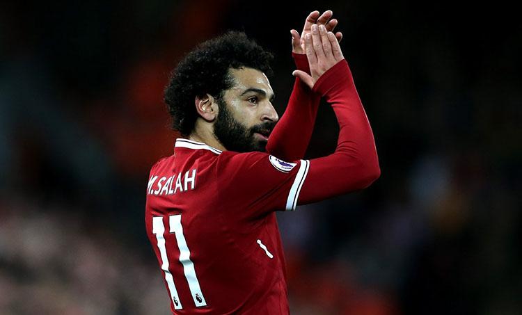 Pemain Liverpool, Mohamed Salah.